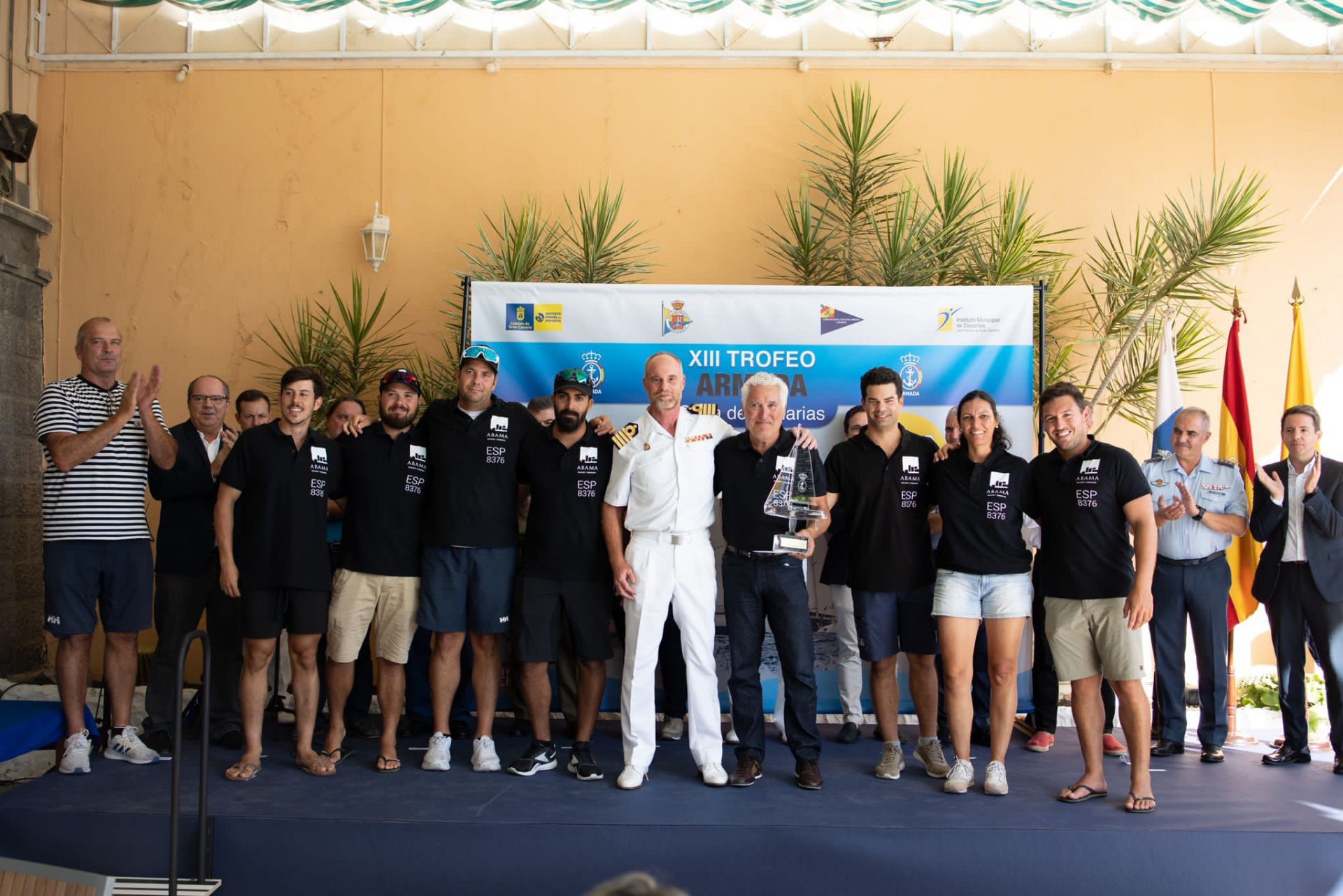 El Abama Resort Tenerife, vencedor absoluto de la clase ORC-3 del Trofeo de Cruceros Armada Española 